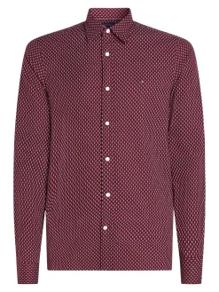 Herren Hemd BRUSHED PRINT SF SHIRT Slim Fit