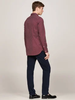 Herren Hemd BRUSHED PRINT SF SHIRT Slim Fit