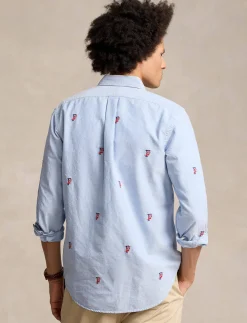 Herren Hemd Classic Fit Langarm