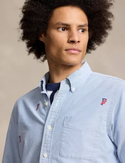 Herren Hemd Classic Fit Langarm