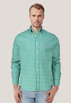 Herren Hemd CLASSIC POPLIN CHECK SHIRT Regular Fit