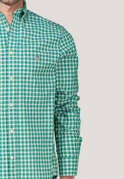 Herren Hemd CLASSIC POPLIN CHECK SHIRT Regular Fit