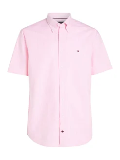 Herren Hemd CL-W OXFORD STRIPE SHIRT Regular Fit Kurzarm