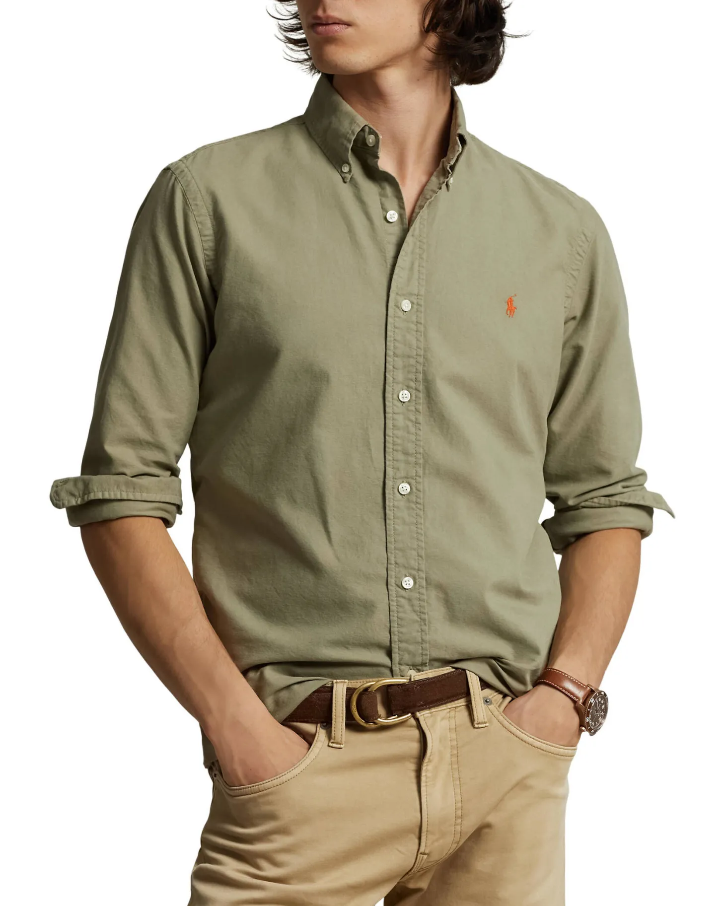 Herren Hemd Custom Fit Langarm