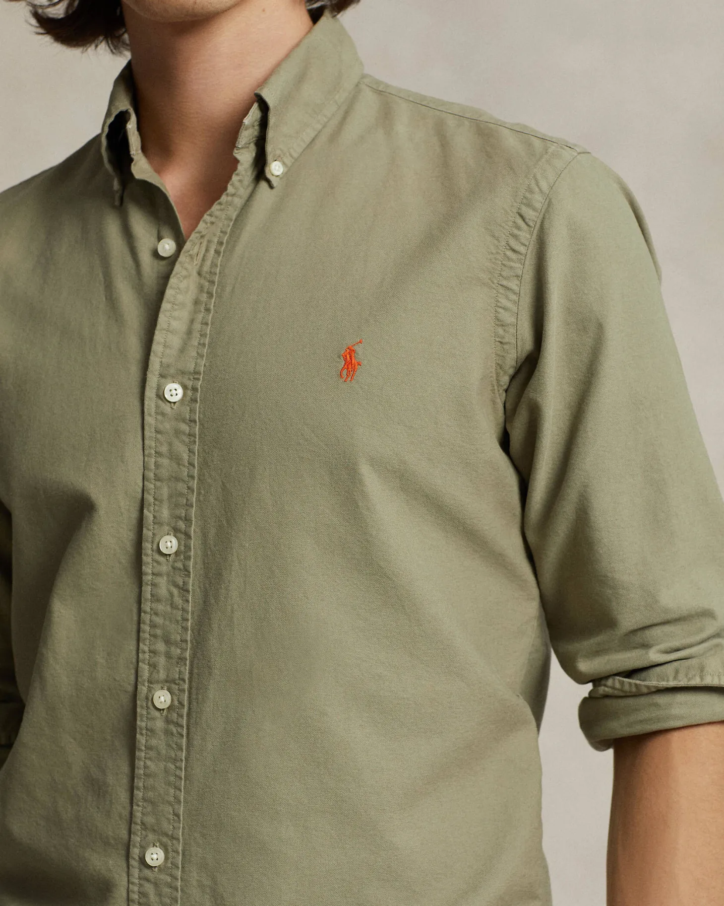 Herren Hemd Custom Fit Langarm