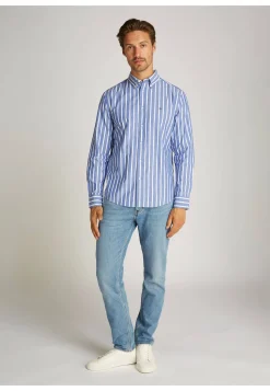 Herren Hemd FLEX POPLIN NAUTICAL Regular Fit