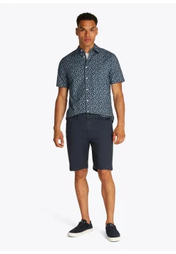 Herren Hemd FLEX POPLIN PALM SF SHIRT Slim Fit