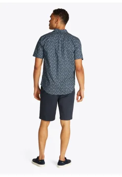 Herren Hemd FLEX POPLIN PALM SF SHIRT Slim Fit