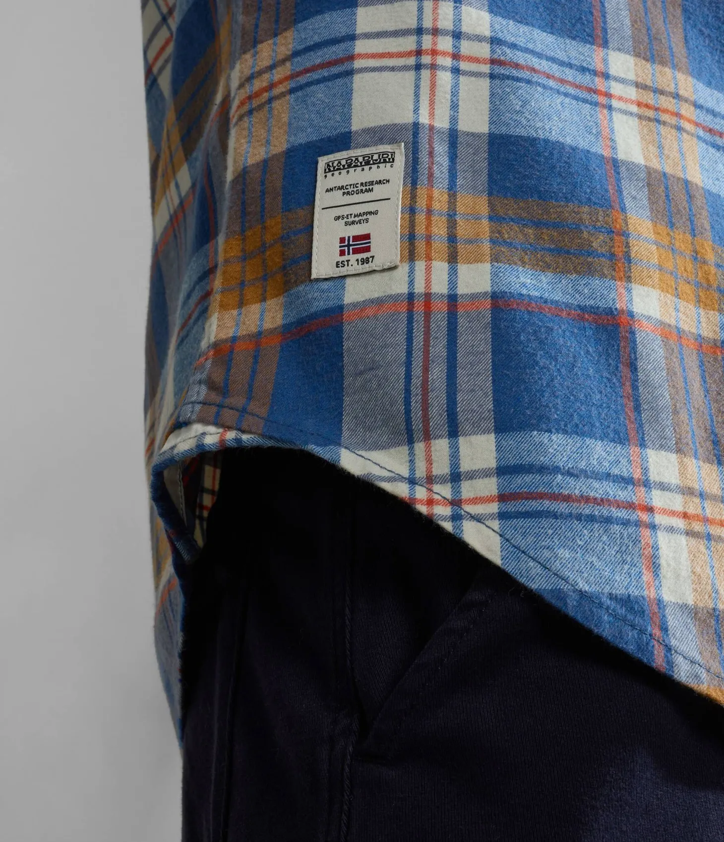 Herren Hemd G-TREKKING 1 BIG CHECK