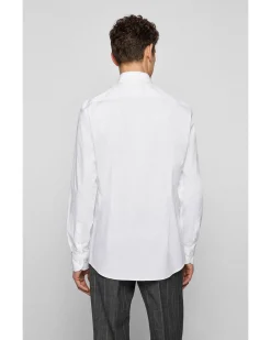 Herren Hemd H-HANK-KENT-C1-214 Slim Fit Langarm