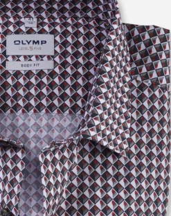 Herren Hemd Level 5 Body Fit Langarm