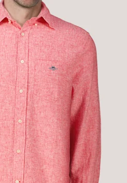 Herren Hemd mit Leinen COTTON LINEN SHIRT Regular Fit