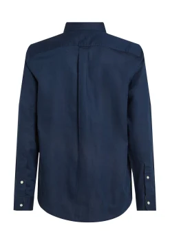 Herren Hemd mit Leinen LINEN BLEND SOLID RF SHIRT