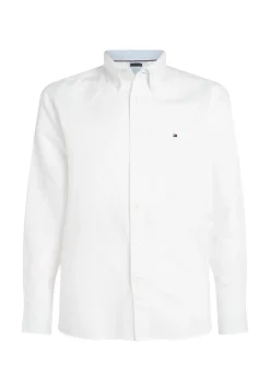 Herren Hemd mit Leinen LINEN BLEND SOLID RF SHIRT