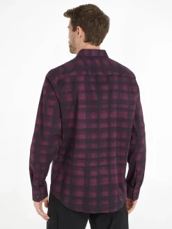 Herren Hemd POPLIN STRETCH AOP CHECK