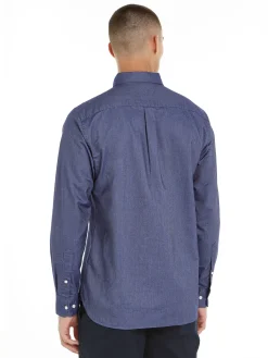 Herren Hemd SOLID HERITAGE OXFORD RF SHIRT Regular Fit Langarm