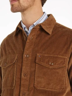 Herren Hemdjacke aus Cord CORDUROY OVERSHIRT Realxed Fit