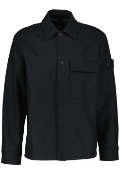 Herren Hemdjacke aus Woll-Mix GHOST