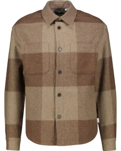 Herren Hemdjacke mit Wolle JACOB CHECK