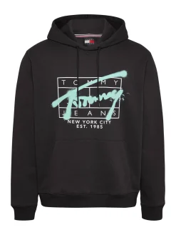 Herren Hoodie mit Graffiti Print