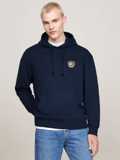 Herren Hoodie TJ FLAG CREST Regular Fit