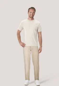 Herren Hose mit Leinen C-KANE-RDS Regular Fit