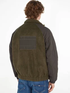 Herren Jacke SHERPA mit Struktur-Mix Relaxed Fit