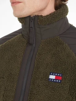 Herren Jacke SHERPA mit Struktur-Mix Relaxed Fit