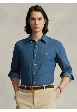 Herren Jeanshemd Custom Fit