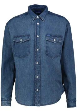 Herren Jeanshemdv EBINO Loose Fit