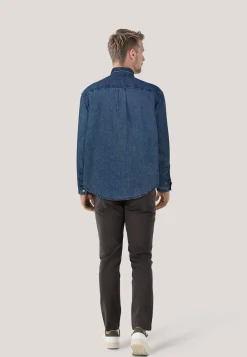 Herren Jeanshemdv EBINO Loose Fit
