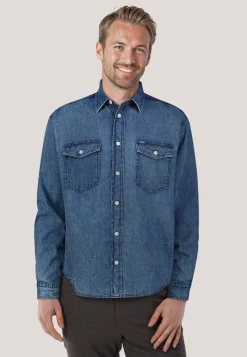 Herren Jeanshemdv EBINO Loose Fit
