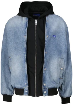 Herren Jeansjacke mit Kapuze ENJO