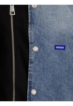 Herren Jeansjacke mit Kapuze ENJO