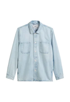 Herren Jeans-Overshirt aus Bio-Baumwolle und Lyocell Regular Fit