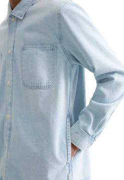 Herren Jeans-Overshirt aus Bio-Baumwolle und Lyocell Regular Fit