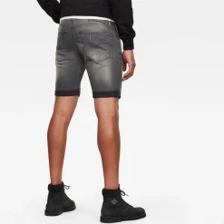 Herren Jeansshorts Slim Fit