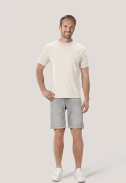 Herren Jeansshorts Tapered Fit
