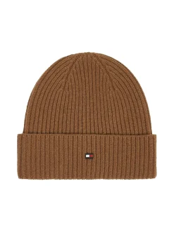 Herren Kaschmirmütze TH CASHMERE PLAQUE BEANIE