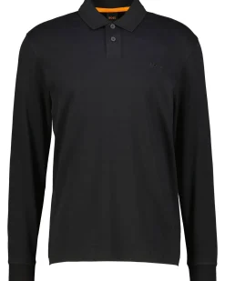 Herren Langarm-Poloshirt PE-INTERLOCK