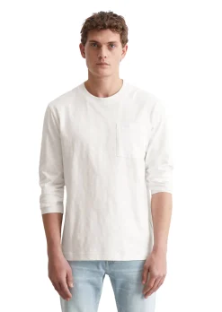 Herren Langarmshirt aus Baumwolle