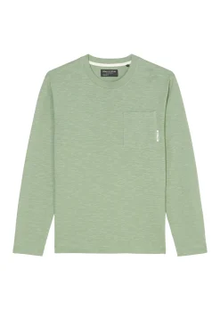 Herren Langarmshirt aus Baumwolle