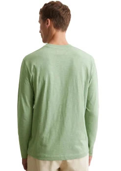 Herren Langarmshirt aus Baumwolle