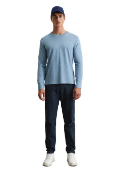 Herren Langarmshirt aus Bio-Baumwolle Shaped Fit