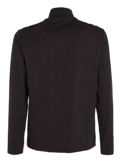 Herren Langarmshirt SMOOTH COTTON LS ZIP UP