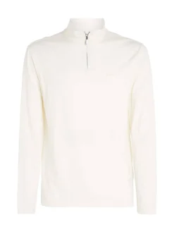 Herren Langarmshirt SMOOTH COTTON LS ZIP UP