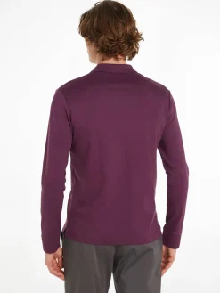 Herren Langarmshirt SMOOTH COTTON SLIM LS POLO