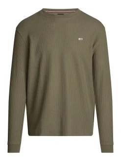 Herren Langarmshirt TJM REG WAFFLE L/S TEE