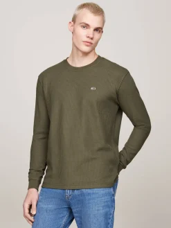 Herren Langarmshirt TJM REG WAFFLE L/S TEE