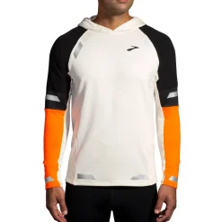 Herren Laufshirt mit Kapuze RUN VISIBLE THERMAL HOODIE 2.0